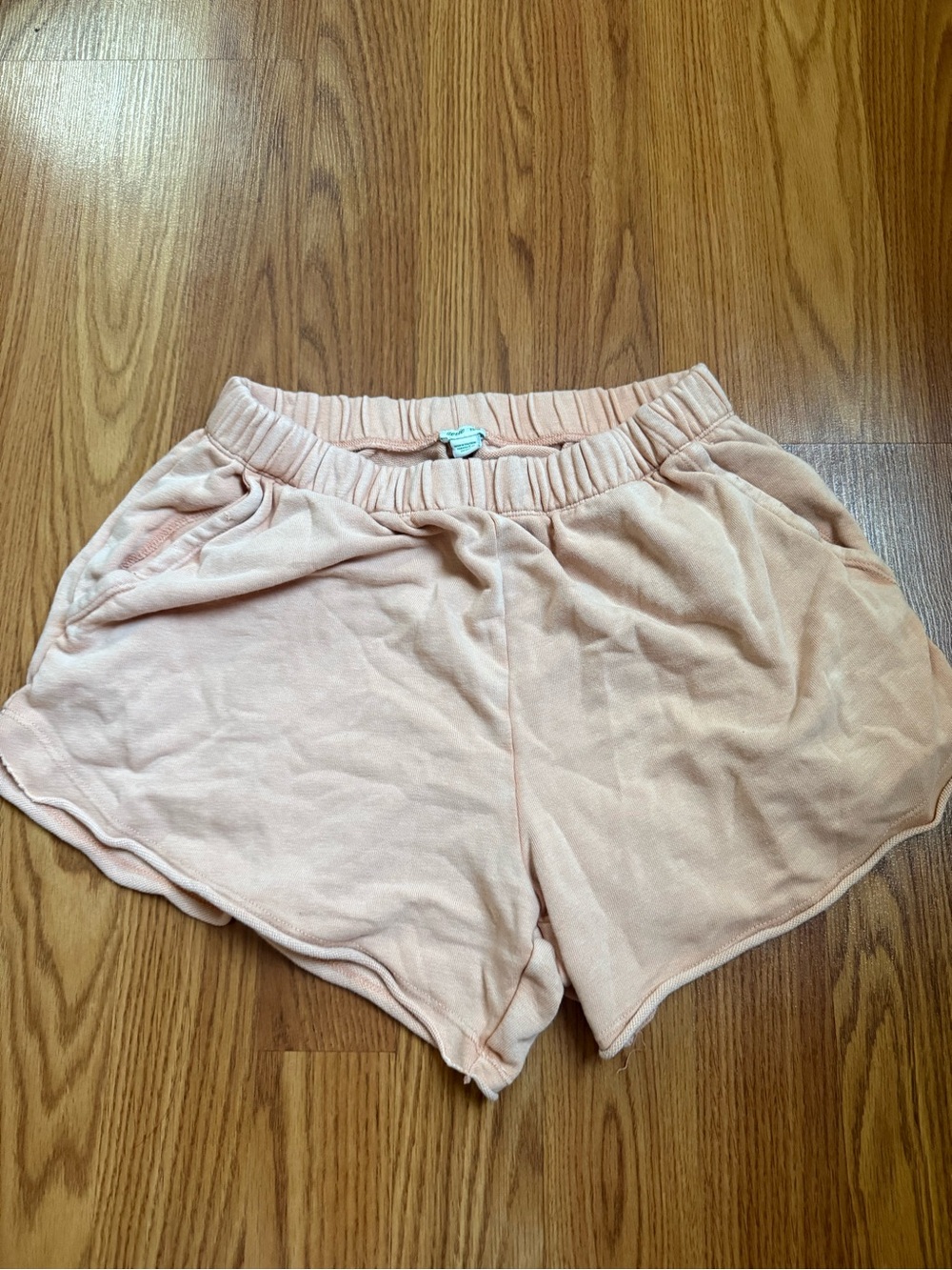 Aerie Peach Lounge Shorts with Elastic Waist